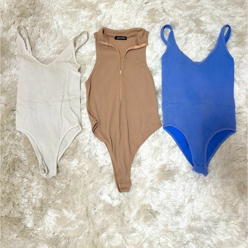 Missy Empire body suit bundle (or can buy individually please comment) size S/M